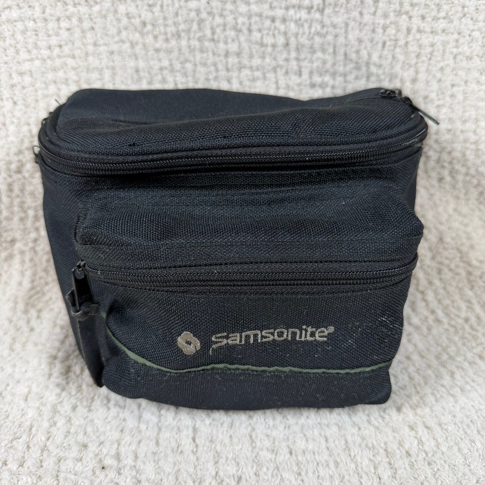 Samsonite Belt‎ Bag Black Travel Fanny Pack Adjustable Waist Pack
